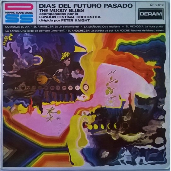 The Moody Blues Acompañados Por La London Festival Orchestra Dirigida Por Peter Knight ''Dias Del Futuro Pasado'' (LP) 