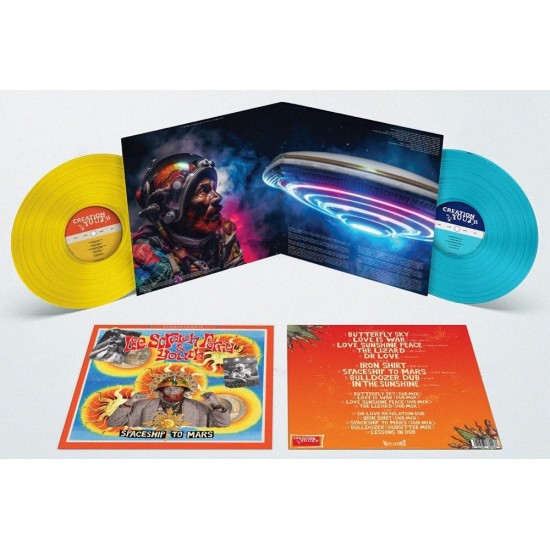 Lee 'Scratch' Perry & Youth ‎"Spaceship To Mars" (2xLP - Gatefold - Blue + Yellow)