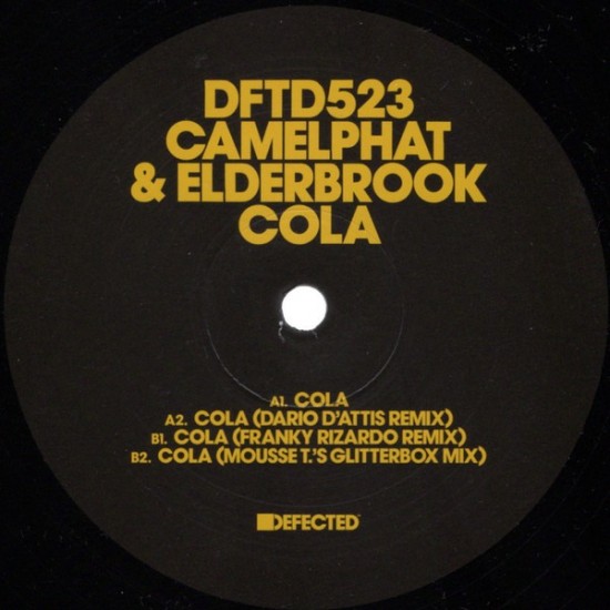 Camelphat & Elderbrook ‎"Cola" (12")