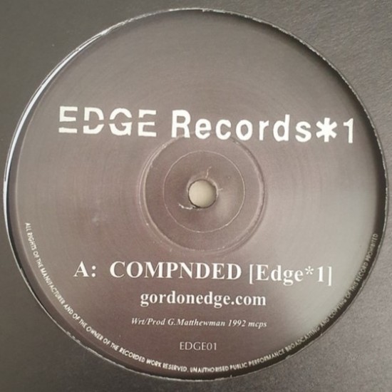 DJ Edge ‎"*1" (12" - Limited Edition)