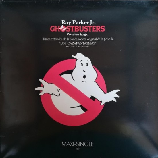 Ray Parker Jr. ‎"Ghostbusters (Version Larga)" (12")