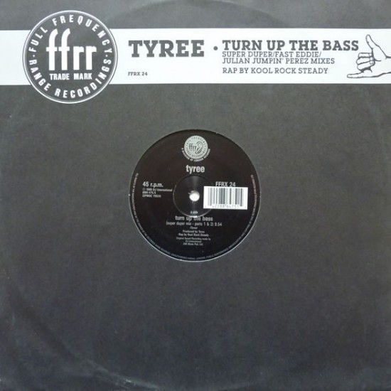 Tyree Cooper "Turn Up The Bass" (12")