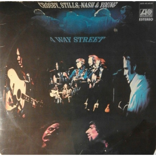 Crosby, Stills, Nash & Young ‎"4 Way Street" (2xLP - Gatefold)