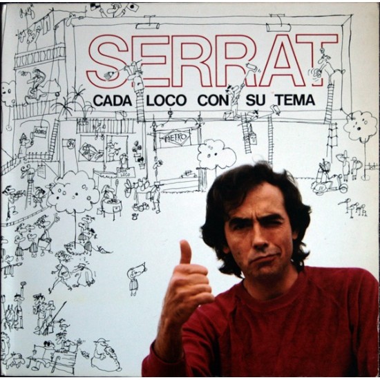 Joan Manuel Serrat ''Cada Loco Con Su Tema'' (LP - Gatefold)* 