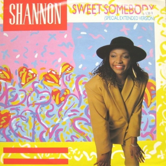 Shannon ‎"Sweet Somebody (Special Extended Version)" (12")