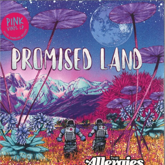 The Allergies ‎"Promised Land" (LP - Pink)