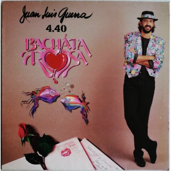 Juan Luis Guerra 4.40 ‎''Bachata Rosa'' (LP)* 