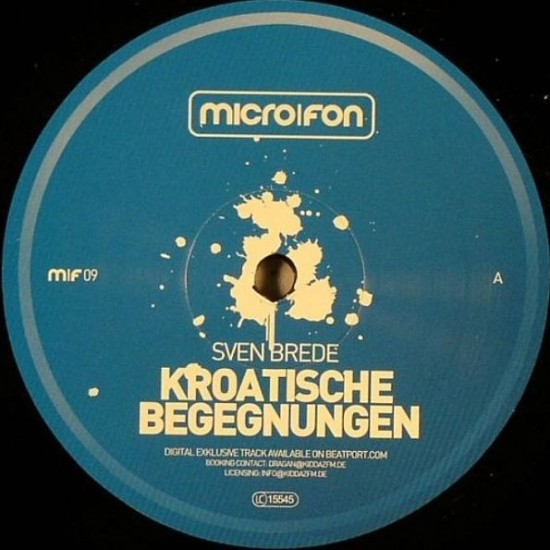 Sven Brede ‎"Kroatische Begegnungen" (12")