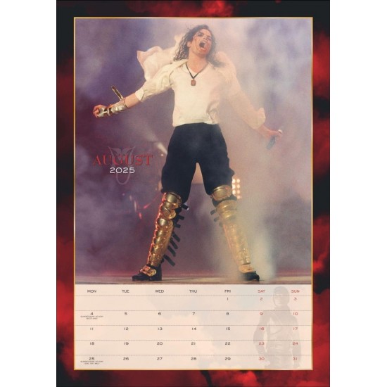 Michael Jackson - Calendario Oficial 2025