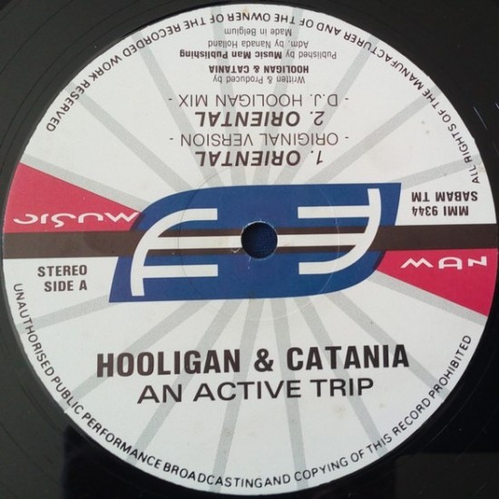 DJ Hooligan & Antonio Catania "An Active Trip" (12")