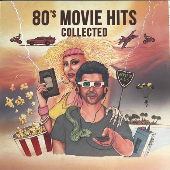 80's Movie Hits Collected (2xLP - 180g - Limited Edition - Translucent Blue + Gold) 