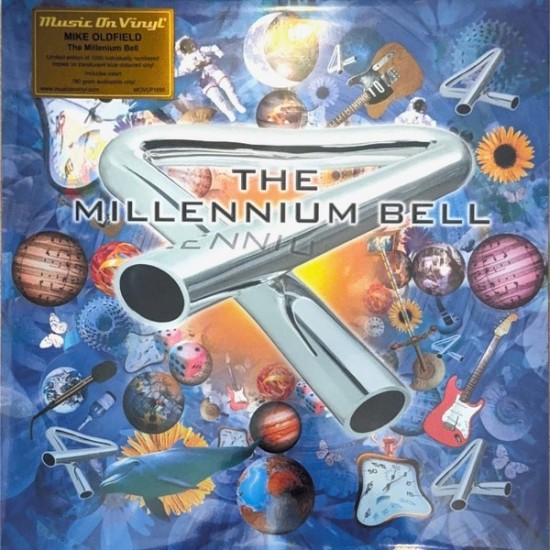 Mike Oldfield ‎"The Millennium Bell" (LP - 180g - Limited Numbered Edition - Translucent Blue)