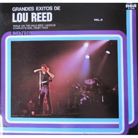 Lou Reed ‎''Grandes Exitos De ... Vol. II'' (LP) 