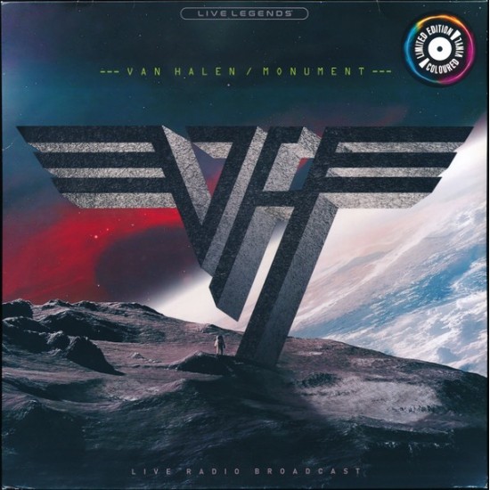 Van Halen "Monument (Live Radio Broadcast)" (LP - Red)