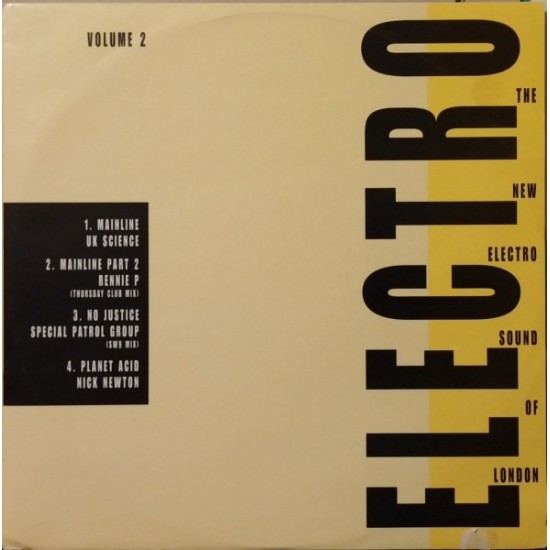 The New Electro Sound Of London Volume 2 (12")