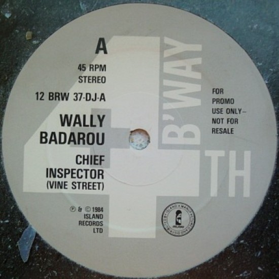 Wally Badarou "Chief Inspector" (12")