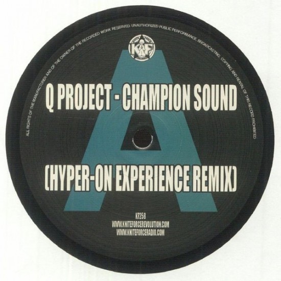 Q Project/Trip "Champion Sound / The Erb Remixes" (12")