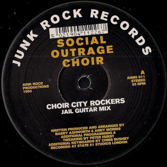 Social Outrage Choir "Choir City Rockers" (12")