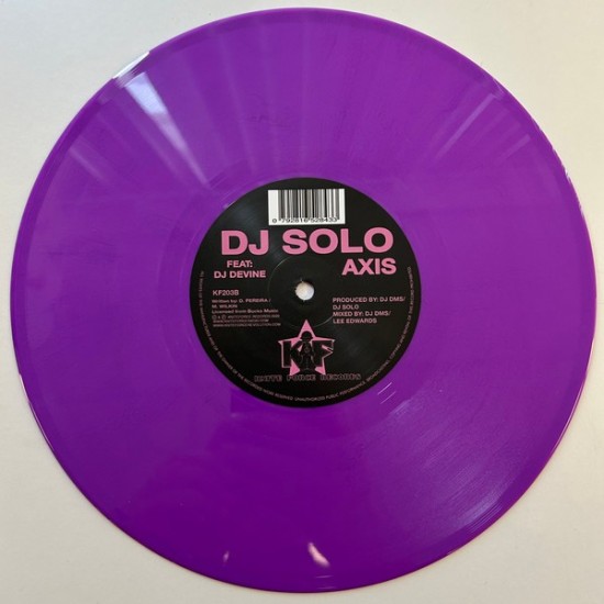 DJ Solo "Darkage/Axis" (10" - Purple)