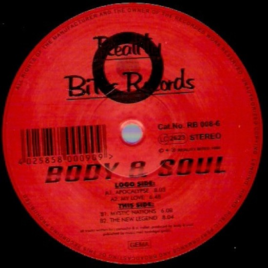 Body & Soul "Apocalypse" (12") 