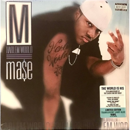 Mase ''Harlem World'' (2xLP -Limited 25th Anniversary Edition -Translucent Light Blue)