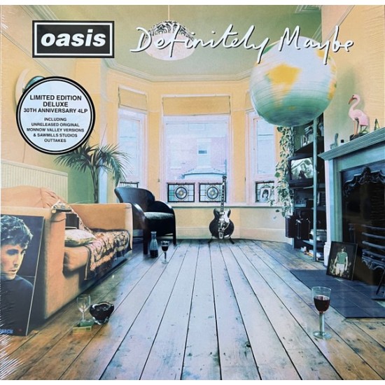 Oasis "Definitely Maybe" (4xLP - 30th anniversary Limited Edition Deluxe)