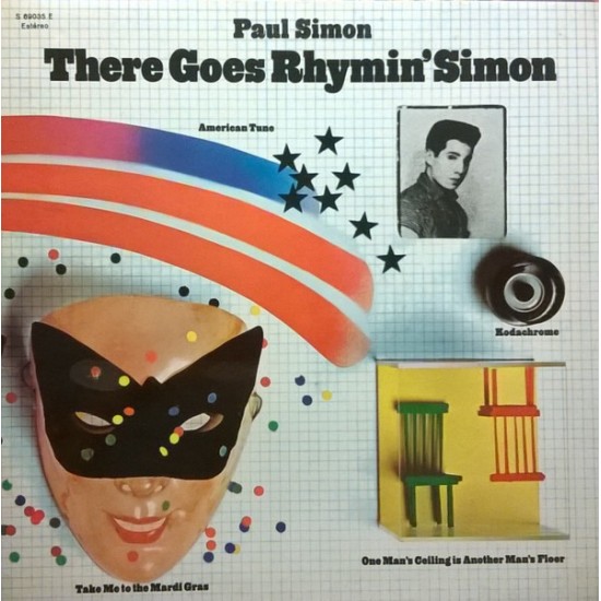 Paul Simon ‎"There Goes Rhymin' Simon" (LP)