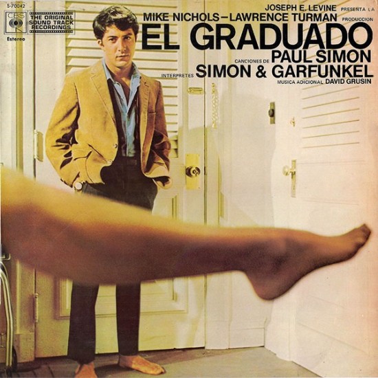 Simon & Garfunkel / David Grusin ‎"Banda Original De La Película 'El Graduado'" (LP)