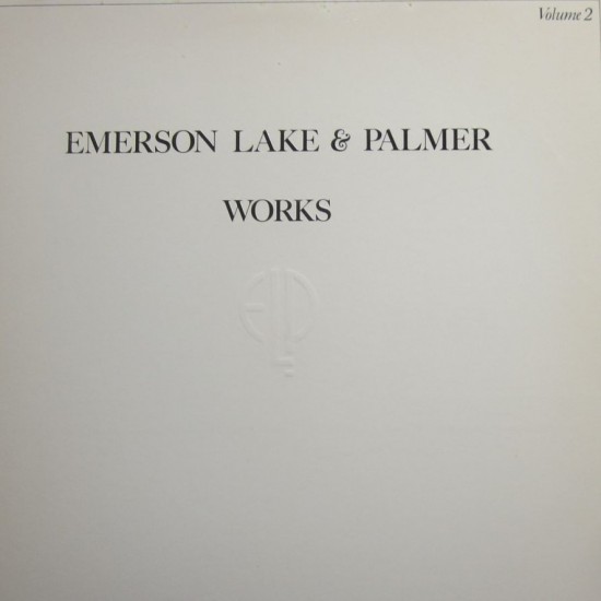 Emerson, Lake & Palmer "Works Volume 2" (LP - Embossed Cover)