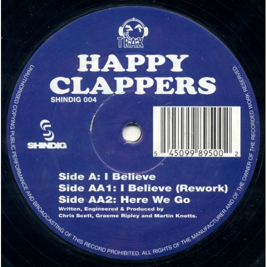 Happy Clappers ''I Believe'' (12") 