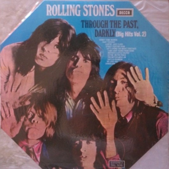 The Rolling Stones ‎"Through The Past, Darkly (Big Hits Vol. 2)" (LP - Octogonal Cover)