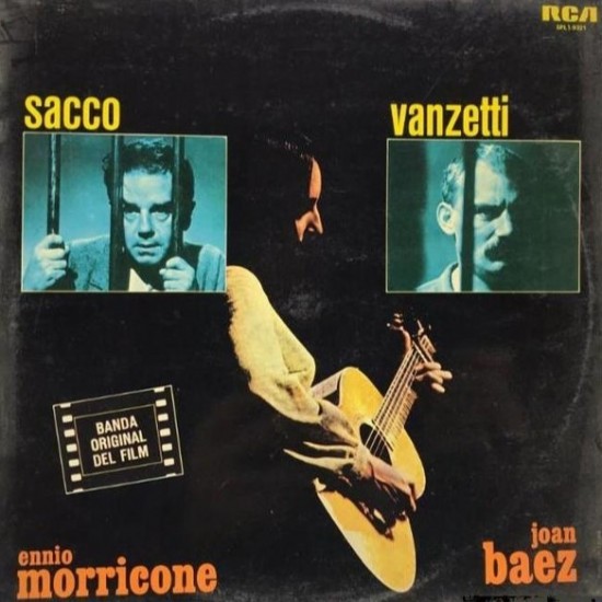 Ennio Morricone ‎"Sacco Y Vanzetti (Banda Original Del Film)" (LP)