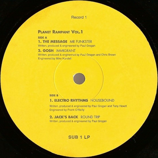 Planet Rampant Vol. 1 (12")* 