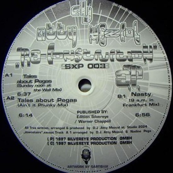 Atty Mezcal ‎"Re-Construction E.P." (12")