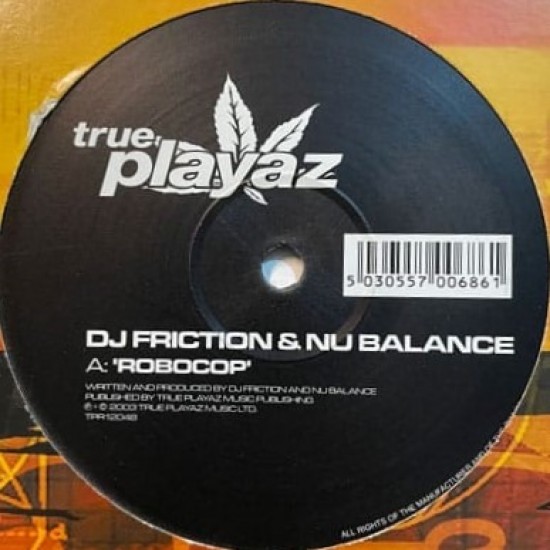 DJ Friction & Nu Balance ‎"Robocop / Slipstream" (12")