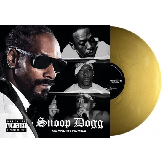 Snoop Dogg ‎"Me And My Homies" (LP - 180g - Gold Marbled)