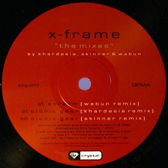 X-Frame ‎"The Mixes" (12")