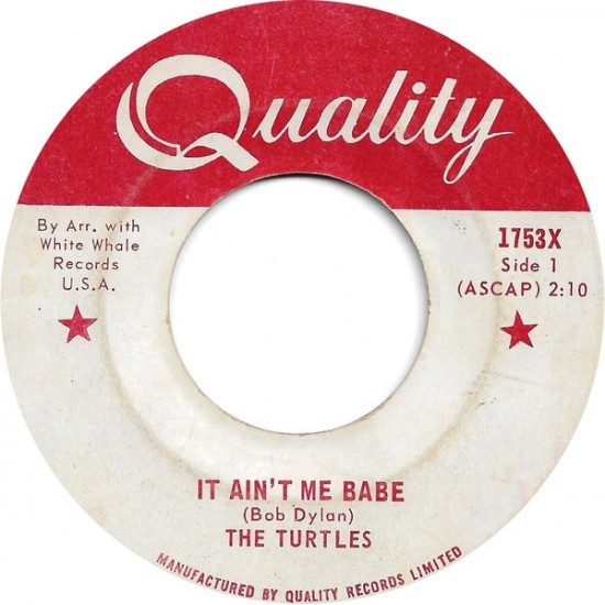 The Turtles - It Ain't Me Babe (7") 