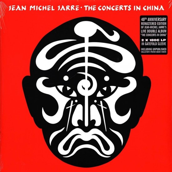 Jean-Michel Jarre "The Concerts In China" (2xLP - 180g - Gatefold - Limited 40th Anniversary Edition + Poster)