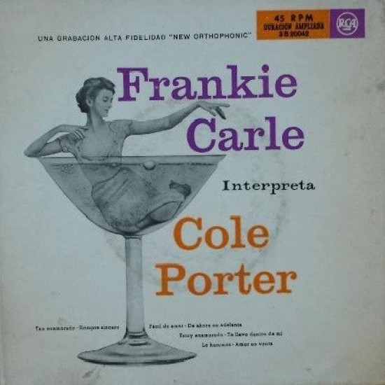 Frankie Carle ‎- Frankie Carle Interpreta Cole Porter (2x7") 