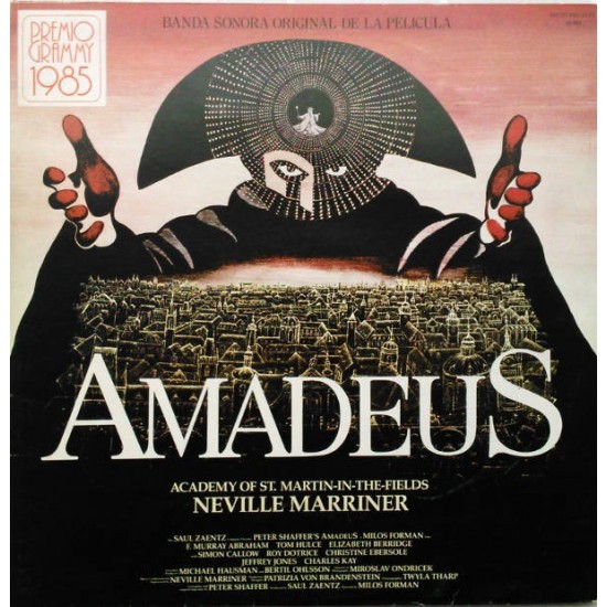 Neville Marriner, Academy Of St. Martin-In-the-Fields ‎- Amadeus (Banda Sonora Original) (2xLP - Gatefold) 