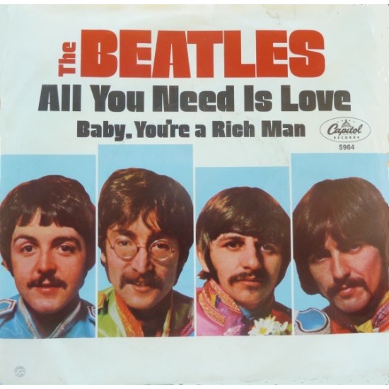 The Beatles ‎- All You Need Is Love (7") 