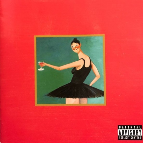 Kanye West ‎"My Beautiful Dark Twisted Fantasy" (CD)