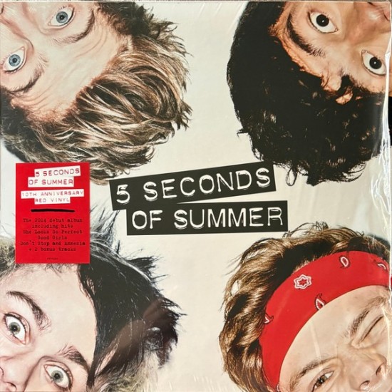 5 Seconds Of Summer - 5 Seconds Of Summer (LP - 10th Anniversary Edition - Translucent Red)