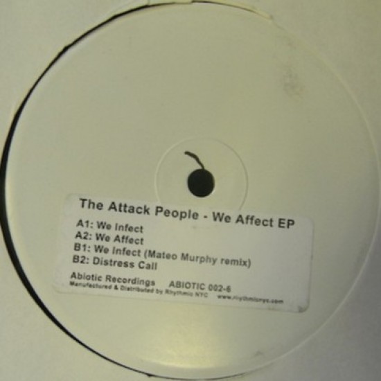 The Attack People ‎- We Affect (12")