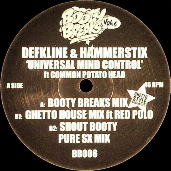 Deekline & Hammerstix - Booty Breaks Vol. 6 (12")