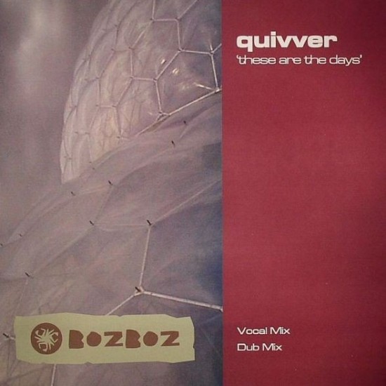 Quivver - These Are The Days (12")