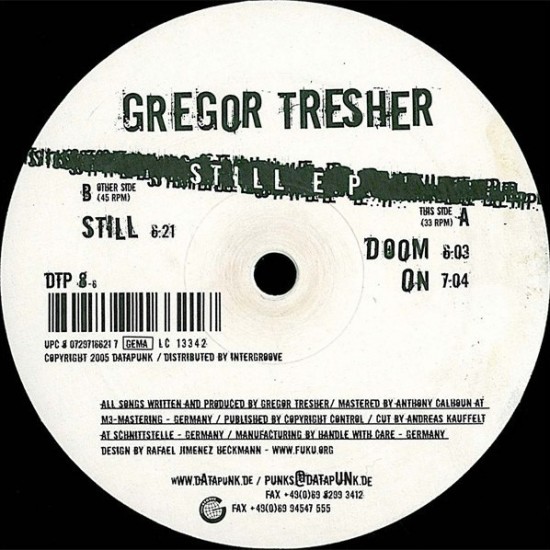 Gregor Tresher ‎"Still E.P." (12")