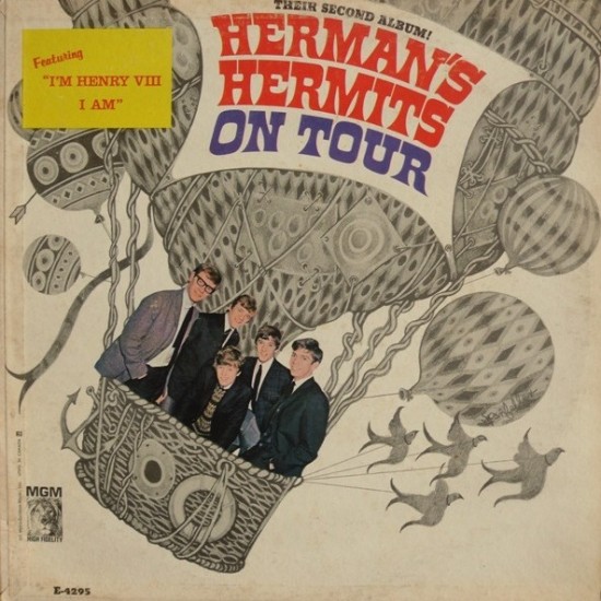 Herman's Hermits - Herman's Hermits On Tour (LP)