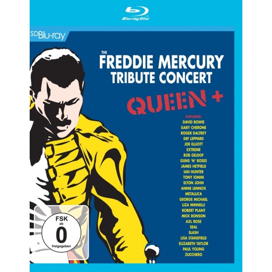 Queen + Various ‎"The Freddie Mercury Tribute Concert" (Blu-ray)*